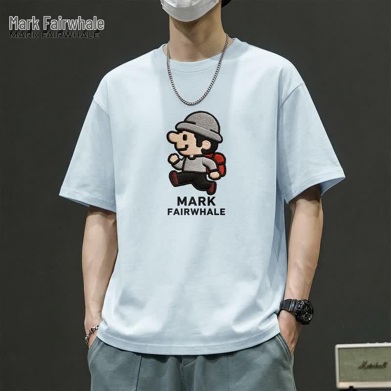 Mark Fairwhale Men s Heavyweight Cotton T-Shirt M