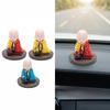 Devout Prayer Solar Nodding Buddha Toys Wealth Coming Buddhist Monk Figurines  Gifts
