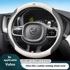 AAJV1 For Volvo XC40 XC60 XC70 XC90 C30 C70 S40 S60 S80 S90 V40 V50 V60 V70 Carbon fiber Leather Car Steering Wheel Cover Accessories