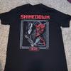 Shinedown Attention World Tour Short Sleeve Cotton Black All Size Shirt  AH1003 Unisex T-Shirt