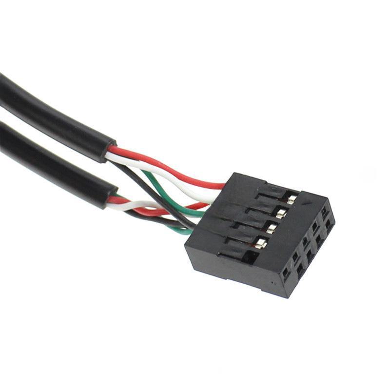 USB 9-Pin Motherboard Verlängerungskabel: 1-zu-4/1-zu-2 USB 2.0 Hub Leiterplatte