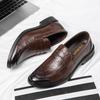 Fashion Men's PU Leather Oxford Shoes Autumn 2025 Slip-Resistant Breathable Comfort for Business Wedding Groom Retro Style luxury shoes