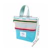 Handheld Mesh Storage Bag Multi-Functional with Two Zippered