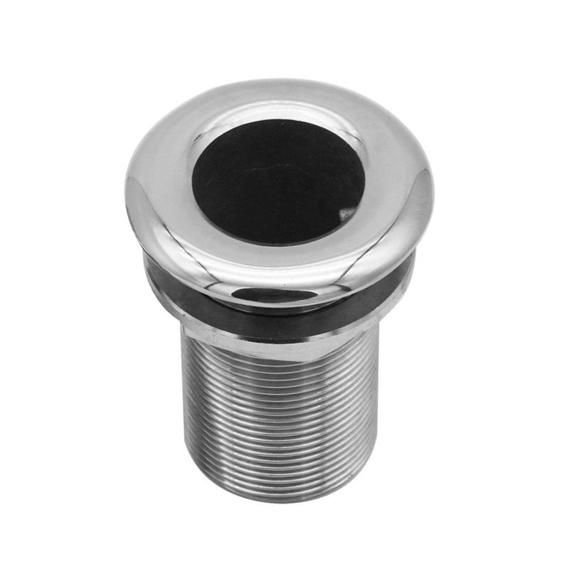 316 Stainless Steel Boat Thru Hull Fitting Connector Water Outlet Drain Hose Joint Plumbing Fittings for Yachts Marine Hardware 3