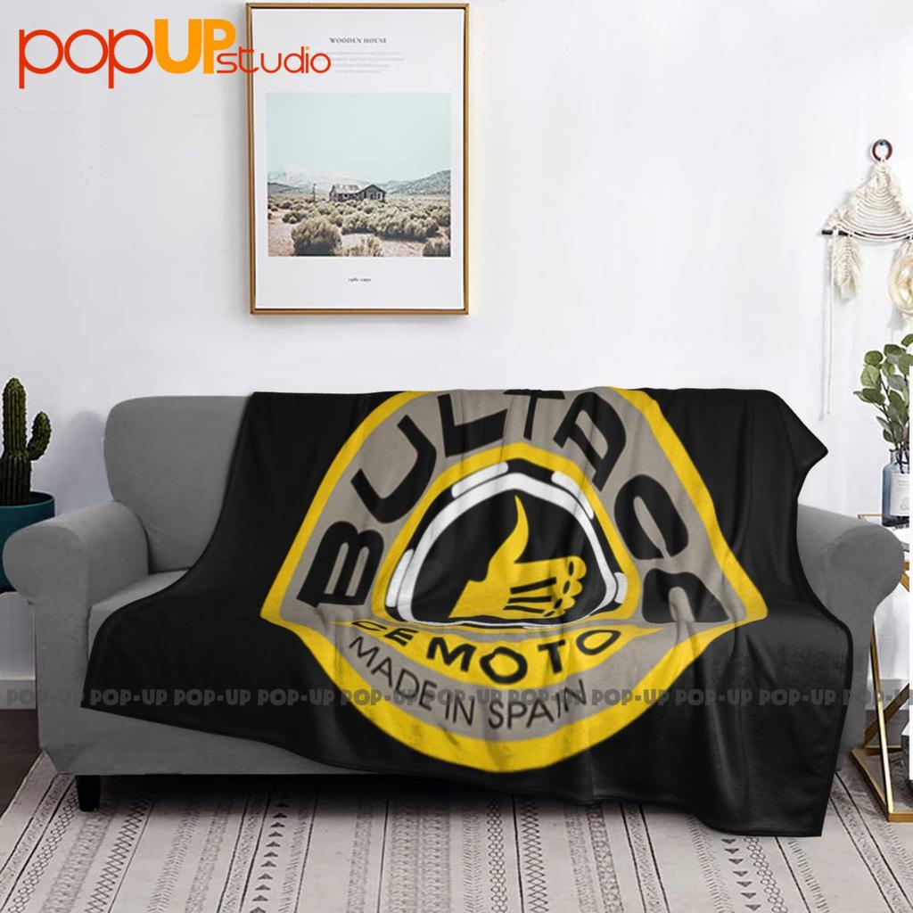 Bultaco Spanien Motorrad Logo Ultra-Weiche Decke Steppdecke Winter Sofaüberwurf Bettbezüge