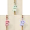 Plush Dog Keychain With Soft Pp Cotton Filling For School Bags And Kids Gifts