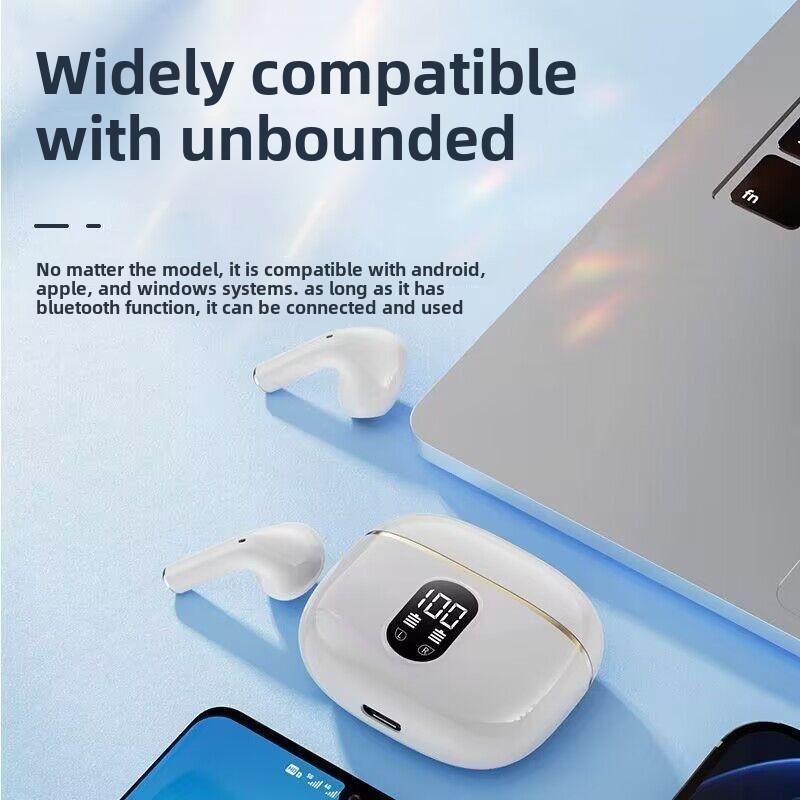 אוזניות בלוטות' אלחוטיות חדשות TWS אלחוטיות תוך-אוזניות סטריאו תצוגה דיגיטלית חיי