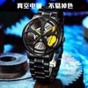 Boruse Trend Wheel Watch Waterproof Luminous Quartz Watch Men