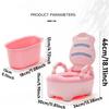 Toddler Toilet Training Potty Chair with Built-in Splash Guard Slip-Resistant Base Removable Bowl for Toddlers Cute Animal