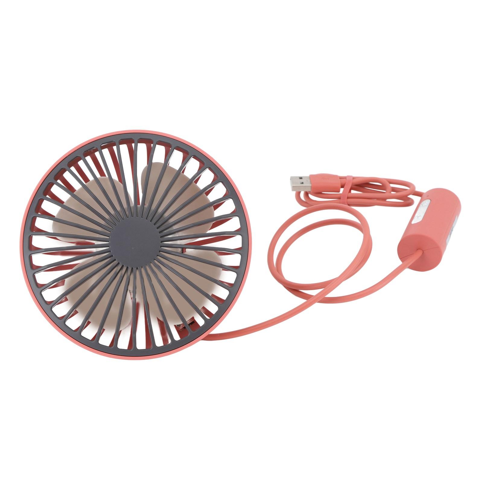 

Автомобильный вентилятор со светодиодной подсветкой, вентилятор с клипсой для воздуховода, 3 скорости, сильный ветер, USB-зарядка для автомобилей, столов, дома