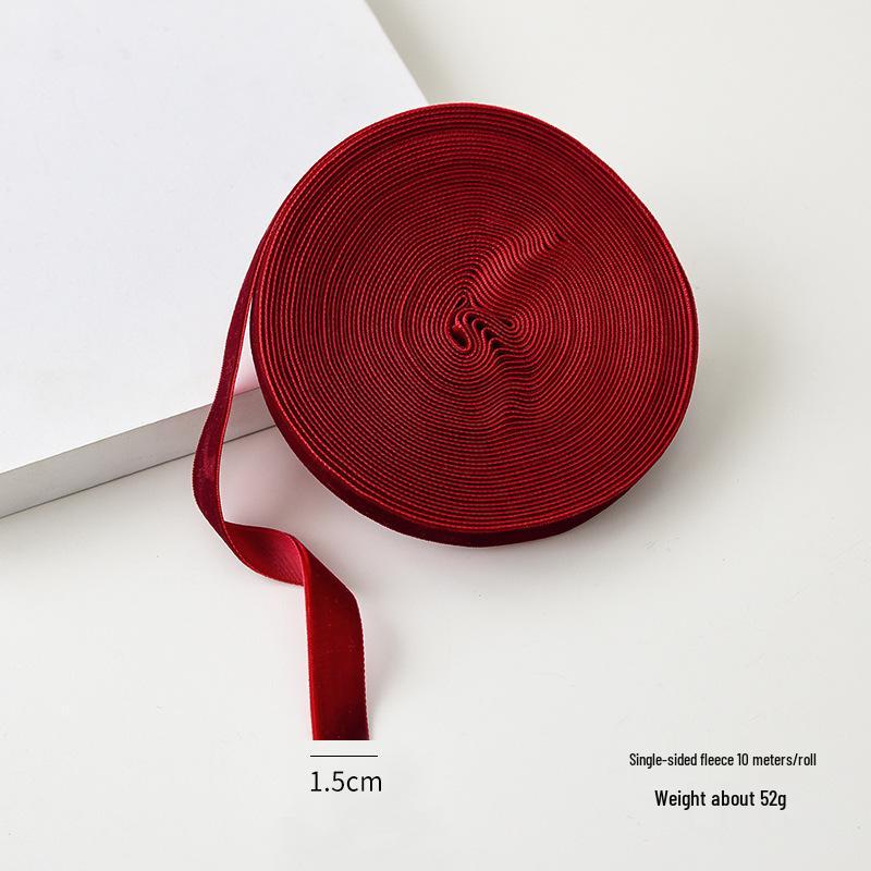 Festive Velvet Ribbon for Gift Wrapping & DIY Ornaments