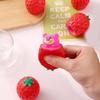 1/3Pcs Funny Slow Rebound Squishy Carrot Rabbit Cup Hand Antistress Reliever Strawberry Bear Cup Toys For Children Adults