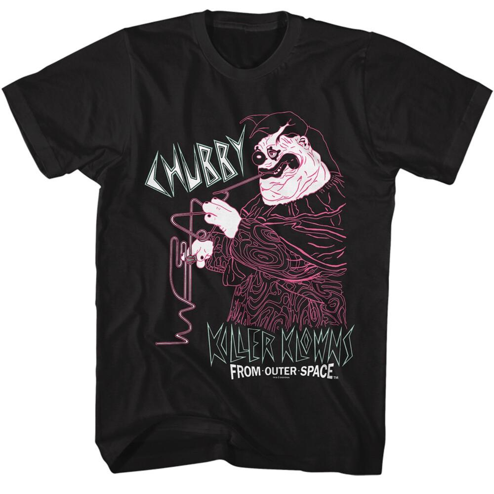 Killer Klowns From Outer Space 80 s Horror Chubby String Drawing Men s T Shirt Unisex T-Shirt XXXXL