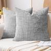 Thick Yarn Bamboo Textured Chenille Cushion Cover