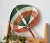 Bamboo Woven Hand Woven Fan Summer Fan Literary Cooling Fan Creative Hand Cranked Fan Home Living Room Office Decoration