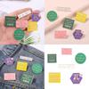 Eye-catching Alloy Letter Brooch Featuring Beautiful Geometric Shape And Vibrant Enamel Colors For Unisex Fashion