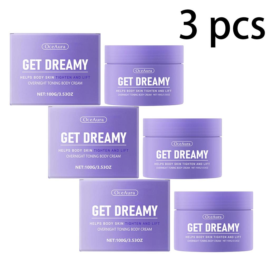 OceAura GET-DREAMY Gece Boyu Tonik Köpük - Uyurken Kullanmak İçin Vücut Sıkılaştırıcı Köpük (1 adet)