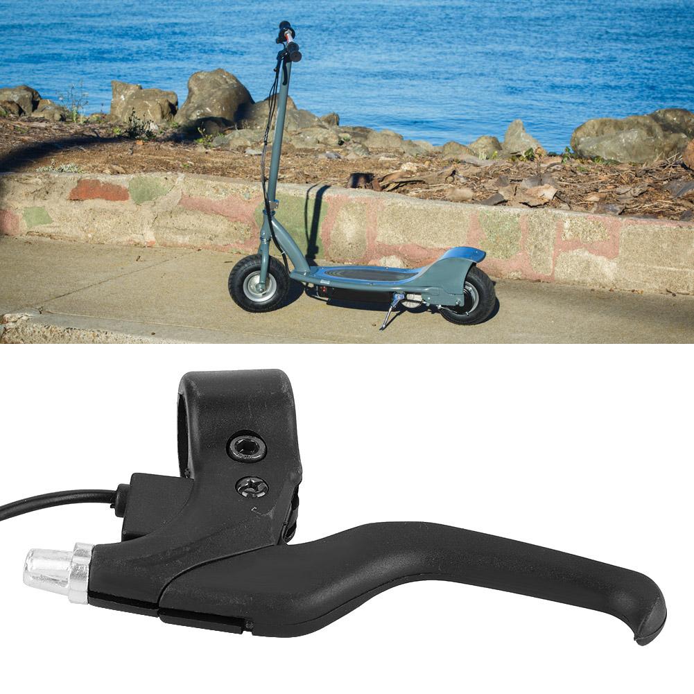 Černá plastová levá brzdová páka pro elektrický skútr Razor Pocket E Bike