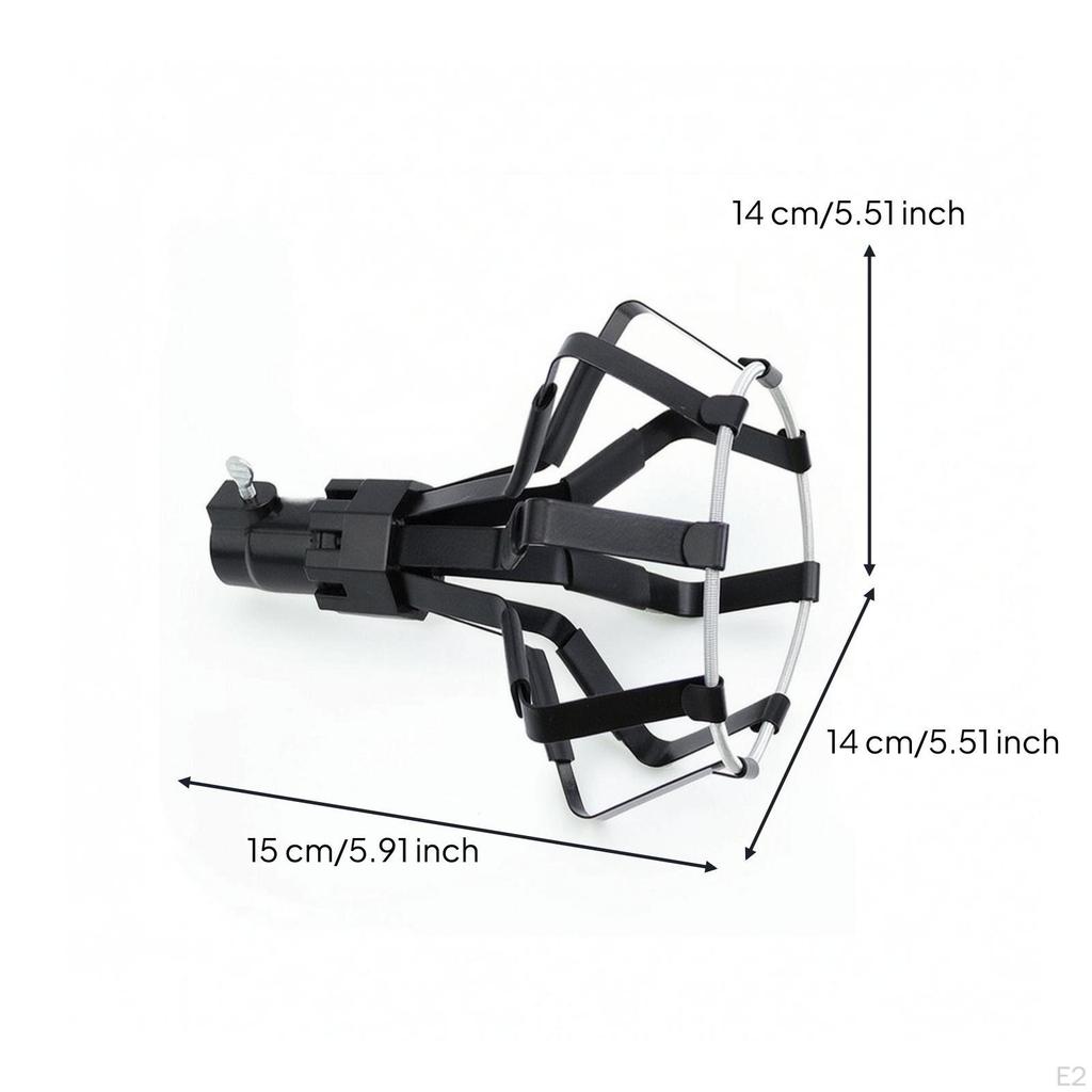 Light Bulb Changer High Reach Head Adjustable Pole Attachment for Homeowners,