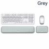 Desk Mat Foam Mouse Pad Ergonomic Design Comfortable Mouse Wrist Rest Non-Slip Base Relax Keyboard Wrist Rest Office