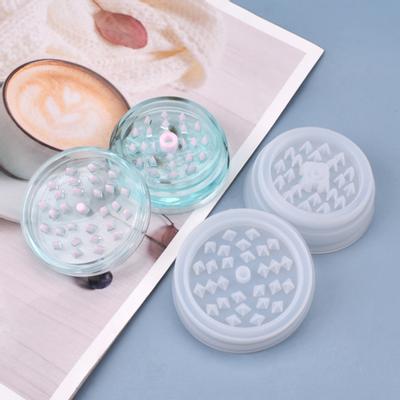 Smoke Grinder Mold Resin Epoxy DIY Spice Crusher Silicone Grinding Tools Mould