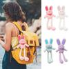 Plush-Rabbit Keychain Bunny-Keyring Stuffed Animals Doll-Keyring Charm Handbag Backpack Pendant for Valentines Day