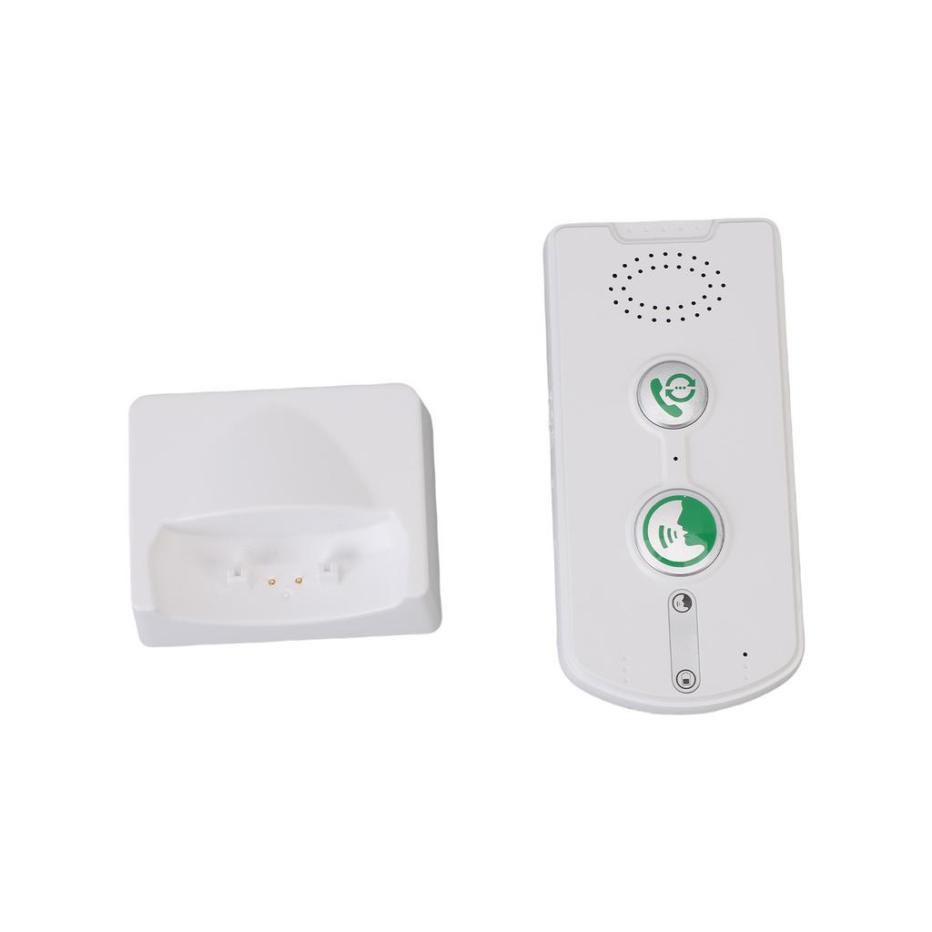 Wireless Intercom Doorbell System Full Duplex Communication 500m 1640ft Long Range Rechargeable Home Security Doorbell