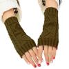 Knit Wide Applications For Fingerless Gloves Stay Warm And Stylish In Any Season Good Elasticity