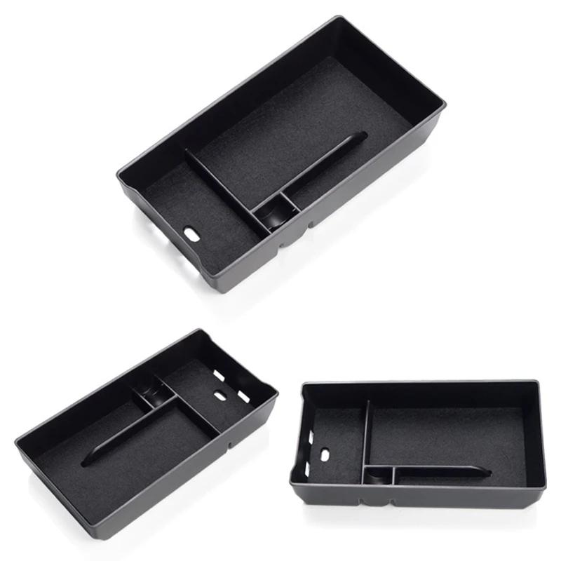 Auto Mittelarmlehnenbox Aufbewahrungsbox Beflockter Organizer für Mercedes-Benz E-Klasse W213 2022 Innenraum