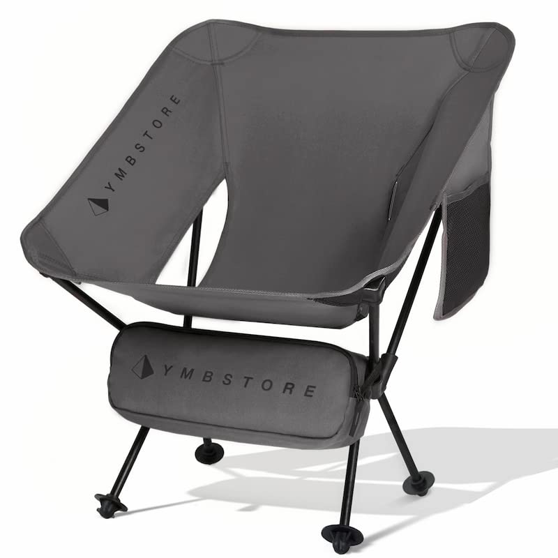 

Складной уличный стул, стул для кемпинга, для пеших походов, компактный, сверхлегкий, для альпинизма [YMB STORE] (Матовый серый)