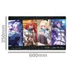 God Is Hungry for Fun. Character Rubber Mat [Leoreshe & Pearl & Nel & Ouroboros]