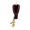 Coach Heart 10 Heart-shaped Design Zipper Closure Leather Coin Purse Women's Plum Red Plum Red
