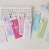 Korean Popular Photocard Holder Keychain ID Badge Holder with Keychain Student Bus Card Pendant Keychain for School
