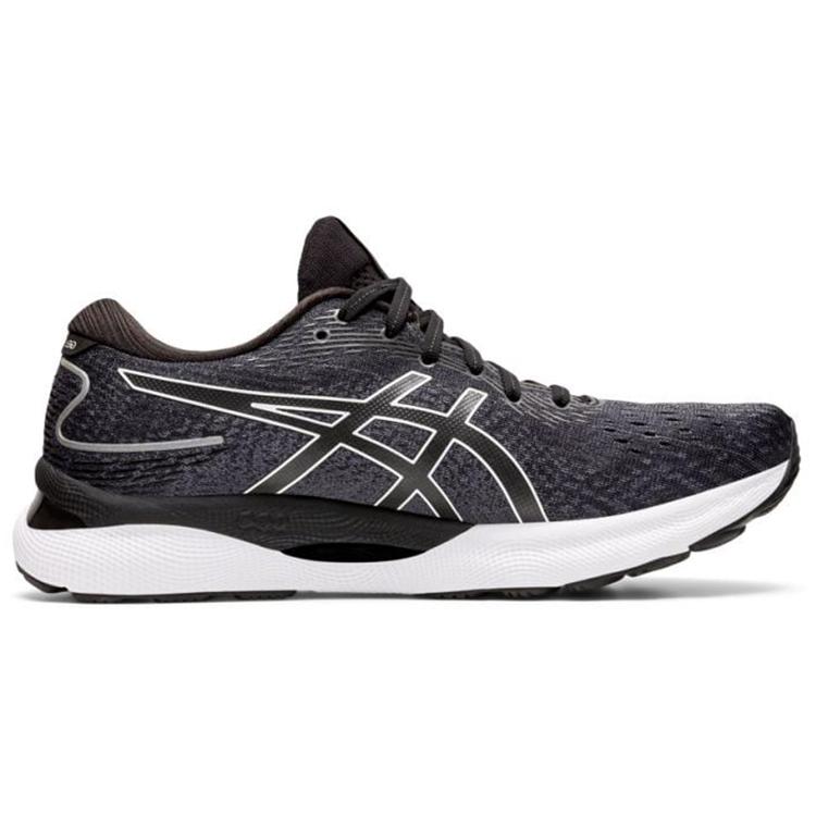 New Asics Gel Nimbus 24 2E Wide 'Black White' 1011B361-001