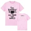 Adela ADÉLA Camisetas Cuello Redondo Verano Manga Corta Camiseta Casual Streetwear Unisex Moda Casual Algodón Mujeres Hombres Camisetas Tops Estampados