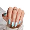 Cat Eye Wearable False Nails - Simple Whitening, Removable, High-End Nail Patches