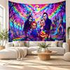 Child's Play Chucky Tiffany Wall Tapestry Home Decor Hanging Cloth Art Background Tapestry for Bedroom