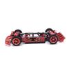 Carbon Fiber Body Chassis Frame Set 1:28 RC Model Vehicle Upgrade Parts Accessories Replacement for 284131 K969 K979 K989