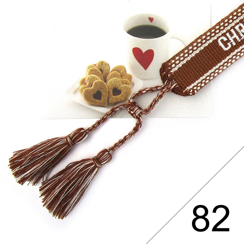 Custom Bohemian Embroidered Bracelet with Tassel and Woven Rope - Handmade Jewelry for Couples and Women
