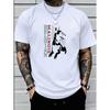 Men's Belgian Malinois T-Shirt - Vintage Hip-Hop Style with Print, Soft Breathable Crew Neck Short Sleeve Summer Shirt, Suitable for Casual Wear