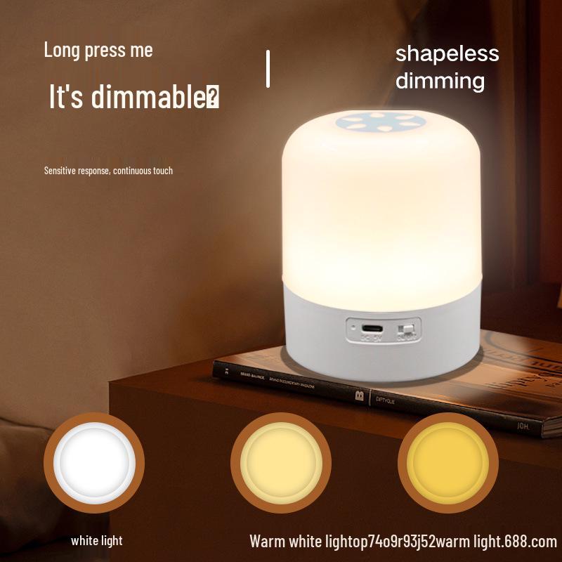 Rechargeable USB Touch Night Light: Baby Feeding, Eye Protection, Bedside Sleep Lamp
