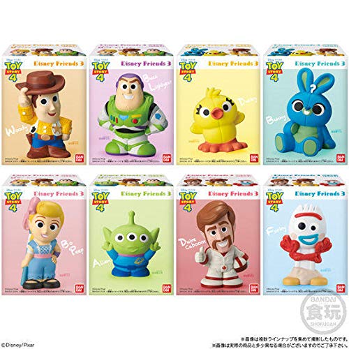 Disney Friends Mini Figures 3 TOYSTORY4 8 Types In Total Toy Story