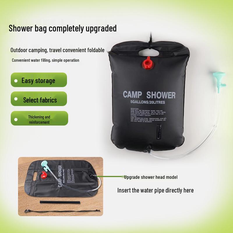 Folding Outdoor Camping Shower Bag – Portable Water Storage for Travel & Picnics