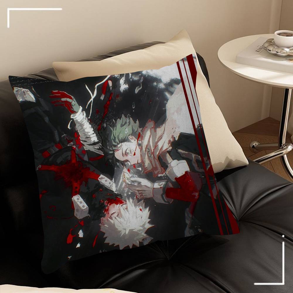 Deku Bakugou Shouto Hero Academia Pillow Gifts Home Office Furnishings Bedroom Sofa Car Cushion Cover Case 45x45cm
