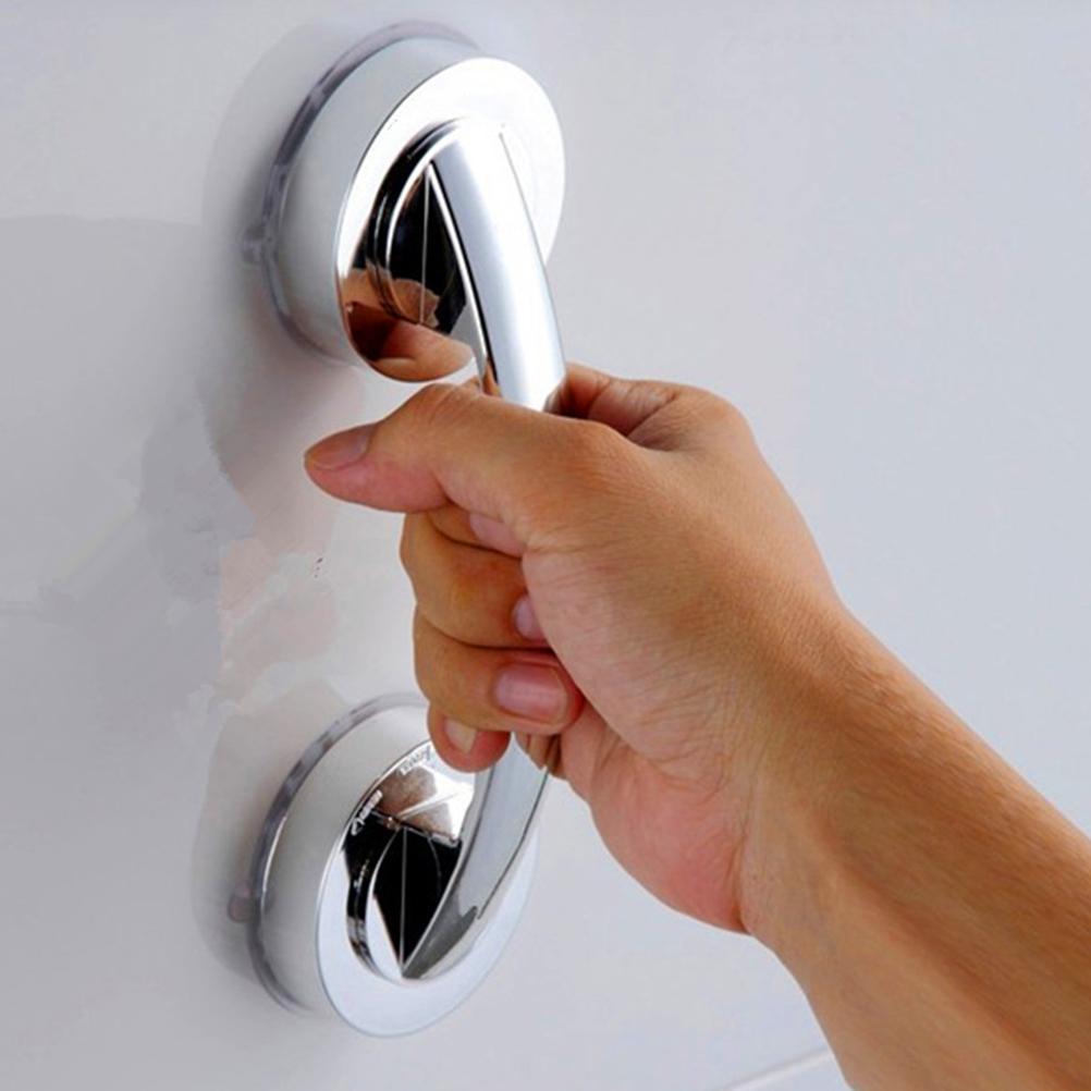 Bathroom Suction Cup Handle Grab Bar Shower Safety Bar Tub Door Anti Slip Handrail Bathroom Grab