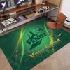 Custom Rug Fendt Pattern Print Name Text Soft Non‑Slip Floor Carpet for Home Indoor Decoration