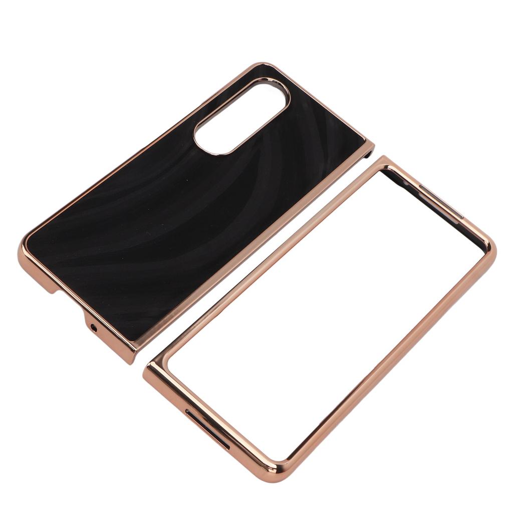 Handyhülle Nano-Galvanisierung Kratzfest Galaxy Textur Faltbares Handy Schutzhülle für Samsung Galaxy Z Fold 4