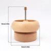 Spinning Beading Bowl Holzperlen Spinner mit 2 gebogenen Nadeln DIY Armbänder Schmuckherstellung Werkzeuge Stringing Bead Loader