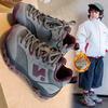 Kids Warm Lined Outdoor Hiking Shoes Outdoor Shoes School Walking and Daily Activity Youth Everyday Footwear Sizes 26-37
