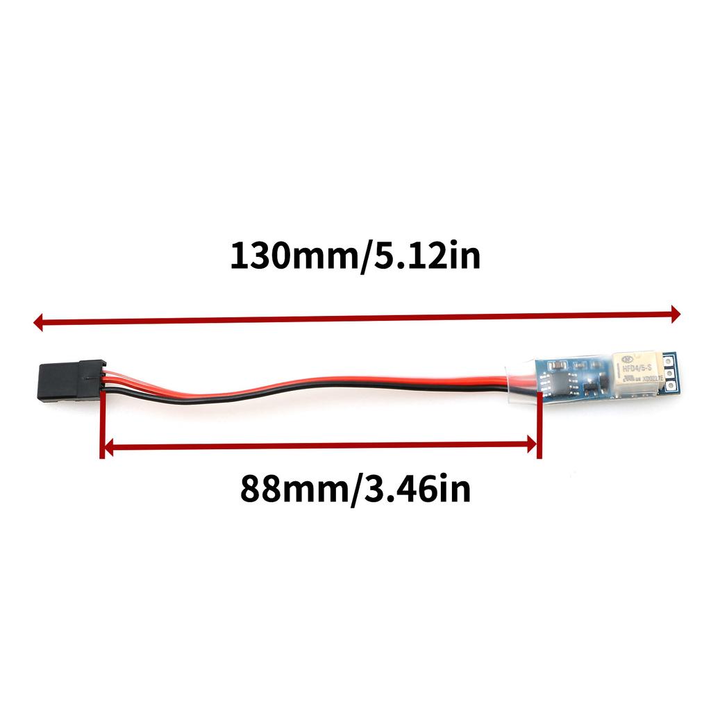 PWM relé kapcsoló 30V 2A elektronikus vezérlő modul barkács modell Univerzális be-ki FPV távirányítóhoz